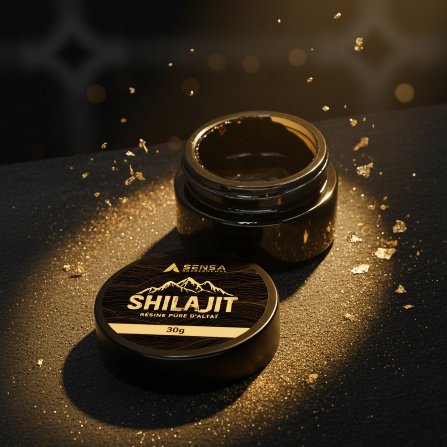 Résine de Shilajit Sensa