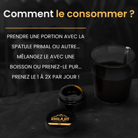 Résine de Shilajit Sensa