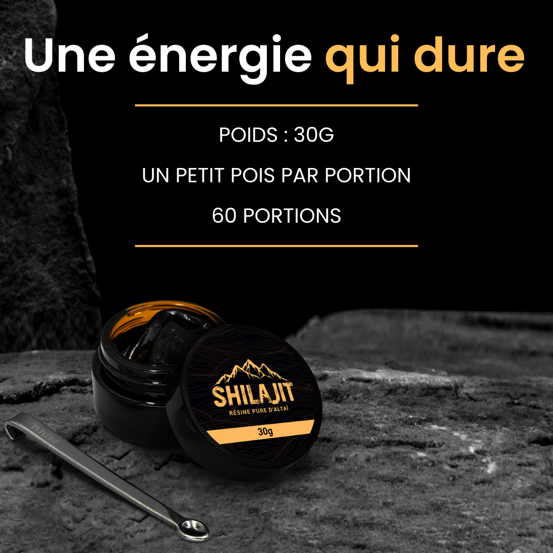 Résine de Shilajit Sensa