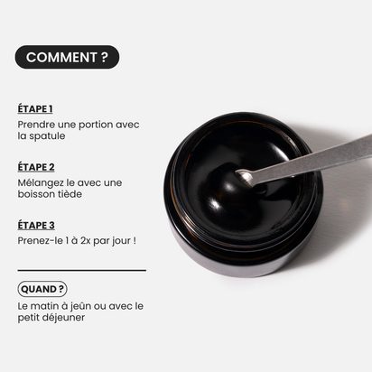 Résine de Shilajit Sensa